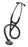 3M Littmann Master Cardiology - Cardiology Stethoscope Black 1-Tube 27 Inch Tube Single Head Chestpiece - 2176