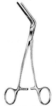 Integra Lifesciences - Hemostatic Forceps DeBakey 9-1/2 Inch Length Angled 60° - 24-1604