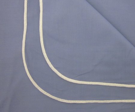 Standard Supreme - Sterilization Wrap Ceil Blue 45 X 45 Inch Dual Layer Cotton / Polyester Steam / EO Gas - 21545002