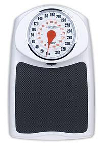 Detecto Scale Detecto Mechanical Floor Scale Dial 350 lbs. Black / White Mechanical - D350