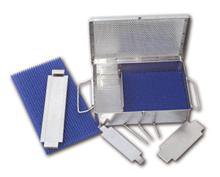 Alimed Medin Instrument Container Stainless Steel 10 X 6.5 X 2.5 Inch - 960807