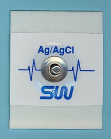 S & W Healthcare Series 803 EKG Snap Electrode Monitoring Non-Radiolucent 30 per Pack - SERIES803