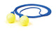 3M E-A-R Push-Ins Ear Plugs Corded One Size Fits Most Yellow - 318-1003