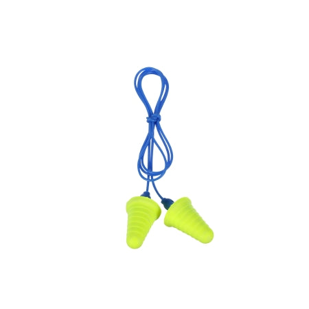 3M E-A-R Push-Ins Ear Plugs Corded One Size Fits Most Yellow - 318-1003