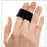 3-Point Products Strap Protective Buddy Loop Finger Foam Gray 25/Pk - P1007-25