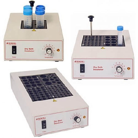 Boekel Industries Analog Dry Bath Incubator 3.5 X 8 X 9.8 Inch, 1, +5°C to 150°C Ambient Temperature, ±0.45°C at 37°C Stability, 115 V, 50/60 Hz, 100 W - 112001