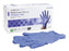 McKesson McKesson Confiderm 3.5C Exam Glove Medium NonSterile Nitrile Standard Cuff Length Textured Fingertips Blue Chemo Tested - 14-6976C
