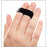 3-Point Products Strap Protective Buddy Loop Finger Foam Black 25/Pk - P1005-25