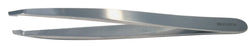 BR Surgical - Cilia Forceps Swiss 3-3/4 Inch Length Surgical Grade Stainless Steel NonSterile NonLocking Thumb Handle Straight 3 mm Wide Diagonal Jaws - BR43-42710