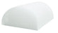 CanDo - Half-Round Therapy Foam Roller Jumbo White Polyethylene Foam 8 X 12 Inch - 30-2271