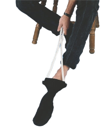 Fabrication Enterprises FabLife Slip-on Dressing Aid Sock / Stocking Aid 19 Inch Length - 86-0020