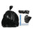 Heritage X-Liner - Trash Bag 45 gal. Black Reprocessed Resin 1.5 mil 40 X 46 Inch Star Seal Bottom Flat Pack - HERX8046AK