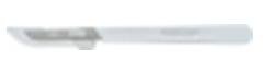 Feather - Scalpel Conventional No. 21 Stainless Steel / Plastic Classic Grip Handle Sterile Disposable - 2975#21