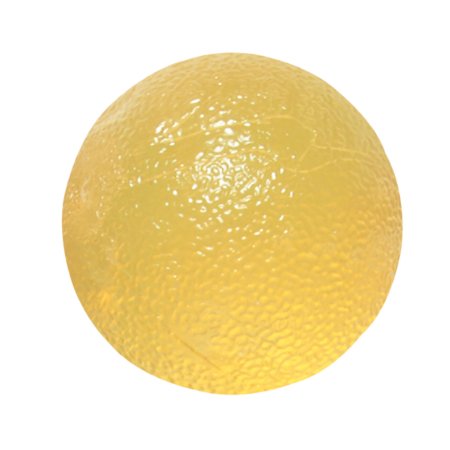 CanDo - Squeeze Ball Yellow Standard Size X-Light Resistance - 10-1491
