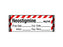 Shamrock Scientific Pre-Printed Label Anesthesia Label Neostigmine _____ mg / mL / Prep Date _____ Exp. Date _____ / Initial _____ Exp. Time _____ Red / White 1/2 X 500 Inch - SA-231-EXP-PRE