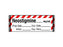 Shamrock - Drug Label Anesthesia Label Neostigmine _____ mg / mL / Prep Date _____ Exp. Date _____ / Initial _____ Exp. Time _____ Red / White 1/2 X 1 Inch - SA-231-EXP
