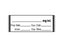 Shamrock Scientific - Pre-Printed / Write On Label Advisory Label White _____ mg / mL / Prep Date _____ Exp. Date _____ / Initial _____ Exp. Time _____ Black Syringe Label 1/2 X 500 Inch - SA-3219-EXP