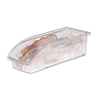 Akro-Mils Insight Storage Bin InSight Clear Polycarbonate 3-1/4 X 4-1/8 X 10-7/8 Inch - 305A5
