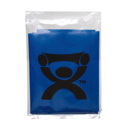 CanDo - Exercise Resistance Band Blue 5 Inch X 4 Foot Heavy Resistance - 10-5604