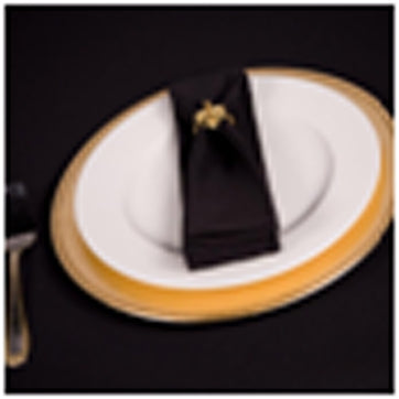Standard Textile Permalux Tablecloth Black 64 X 64 Inch - 53150169