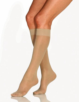 BSN Medical Jobst Compression Stockings JOBST Knee High X-Large Sun Bronze Closed Toe - 119408