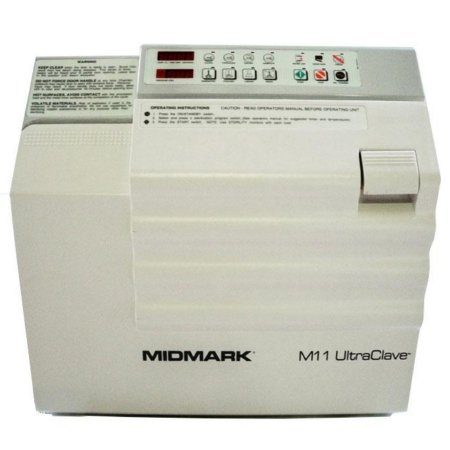 M11 UltraClave - Refurbished Tabletop Autoclave Steam 11 X 18 Inch Chamber Automatic Door - AM-M11