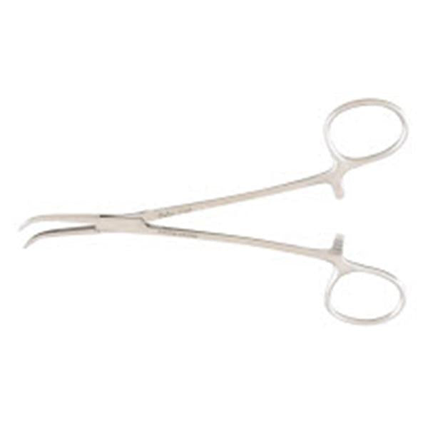 Miltex-Integra Forcep Hemostatic Dandy 5-1/2" Serrated Curved Sideway Stainless Steel Ea - 7-102