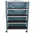 MJM International - Linen Cart with Cover 4 Shelves 175 lbs. per Shelf Weight Capacity PVC 4 Inch Twin Casters - 350-4C