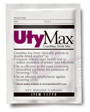 Medtrition/National Nutrition UtyMax CranMax Urinary Health Supplement Cranberry Flavor 5 Gram Individual Packet Powder - 11770