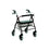 Merits Health Products Bariatric 4 Wheel Rollator Merits Blue Aluminum Frame - W467-UW1MU