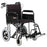 Merits Health Products Bariatric Transport Chair Everglade Hd Aluminum Frame 450 Lbs. Weight Capacity Full Length / Removable Arm Black Upholstery - N480XMFZMU