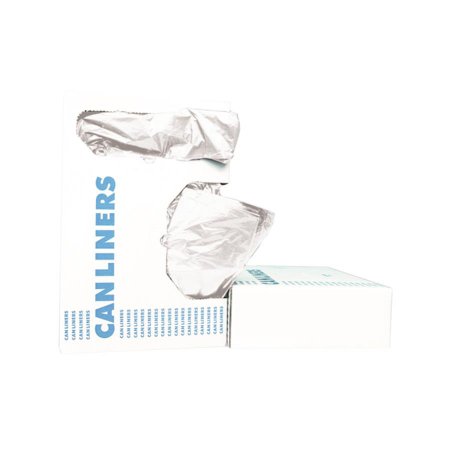 Saalfeld Redistribution Heritage Trash Bag Super Heavy Duty 33 gal. Clear LLDPE 1.10 Mil. 33 X 39 Inch Twist Tie Flat Pack - H6639SC
