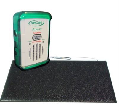 Smart Caregiver Economy Alarm System with Sensor Pad 24 X 36 Inch Black - EFM7-SYS