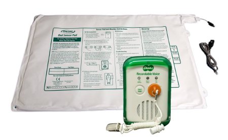 Smart Caregiver - Bed Sensor Pad Alarm System 20 X 30 Inch - DVBW1-SYS