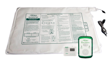 Smart Caregiver - Bed Sensor Pad Alarm System 20 X 30 Inch - WMBW1-SYS