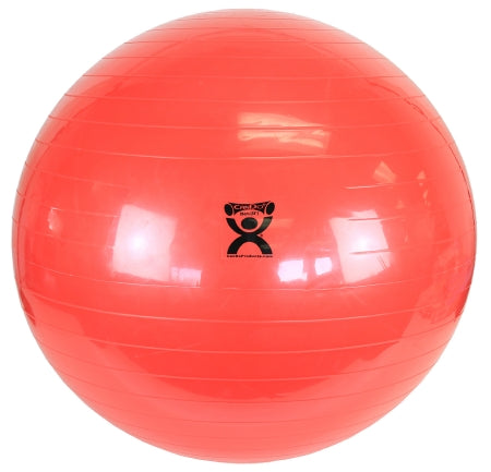 CanDo - Inflatable Exercise Ball Red - 30-1806