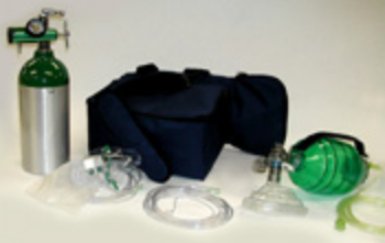 First-In - Oxygen Resuscitator Kit (Empty) Size M9 Aluminum - 1411E