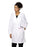 Landau Uniforms Lab Coat White Size 2 Long Sleeves Knee Length - 3153WWVC2
