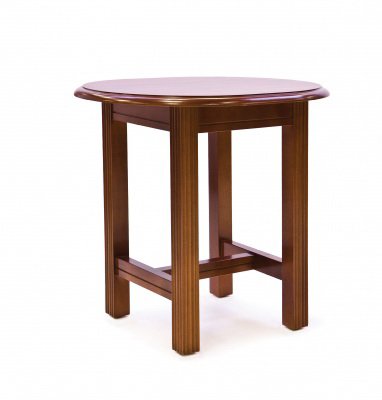 Graham-Field Side Table Wood Edge 20 X 22 X 24 Inch Chippendale/Laminate Top - CAE1420