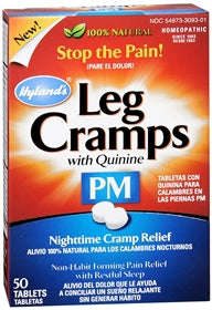 Hylands Leg Cramp - Pain Relief 12X - 12X Strength Calcarea Carbonica / Causticum Tablet 50 per Bottle - 54973309301