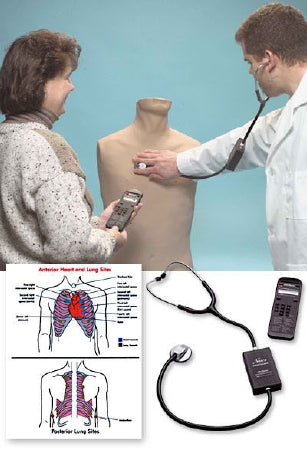 Nasco Life/Form Auscultation Trainer and Smartscope - LF01172