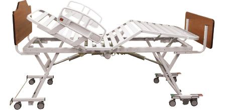 N.O.A. Medical Industries Elite Riser Electric Bed Long-Term Care 84 Inch Rib Steel Deck 7-1/2 to 28 Inch Height Range - 1050009BEI-T