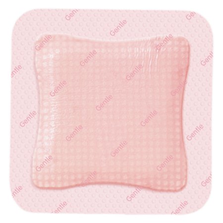 Allevyn Gentle Border Lite - Thin Silicone Foam Dressing 2-1/8 X 4-3/4 Inch Rectangle Silicone Gel Adhesive with Border Sterile - 66800836