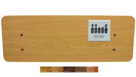 N.O.A. Medical Industries Footboard with Staff Control Wild Cherry - 7540008WCH
