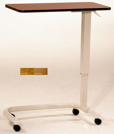 N.O.A. Medical Industries Overbed Table Non-Tilt 29 to 43 Inch Height Range 29 to 43 Inch Height Range - 6000023BLK/8000000EOK