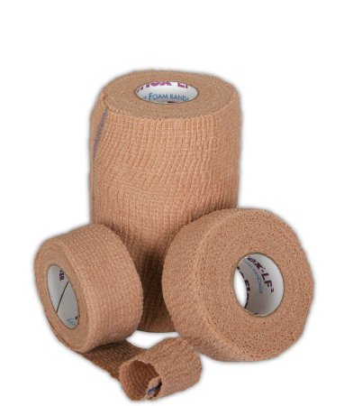 CoFlex·LF2 - Cohesive Bandage 2 Inch X 5 Yard 20 lbs. Tensile Strength Self-adherent Closure Tan Sterile - Medline - DYNJ089002