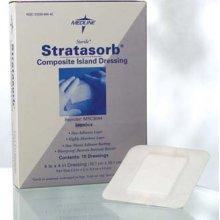 Stratasorb - Composite Island Dressing 4 X 10 Inch - MSC30410