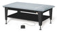 Hausmann Industries ADA Hi-Lo Power Plinth Table 72 L X 30 W X 20 to 30 H Inch Steel Frame / Vinyl Top - 4723