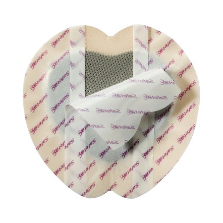 Mepilex Border Ag - Silver Foam Dressing 9-1/5 X 9-1/5 Inch Square Sterile - 382490