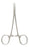 Miltex Miltex Hemostatic Forceps Halsted 5 Inch Floor Grade Stainless Steel Sterile Ratchet Lock Finger Ring Handle Straight Serrated Tips - ST7-2